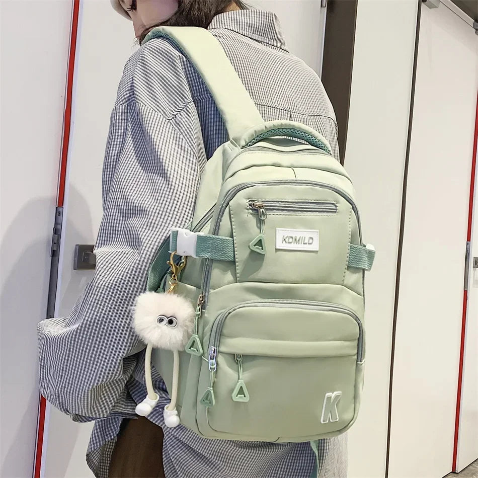 Woman Bags Women Backpack Backpacks Bagpacks Travel Bag Female Back Pack Mens Ita Ladies Women's 2025 Kawaii Multifinonal School - Clikcy