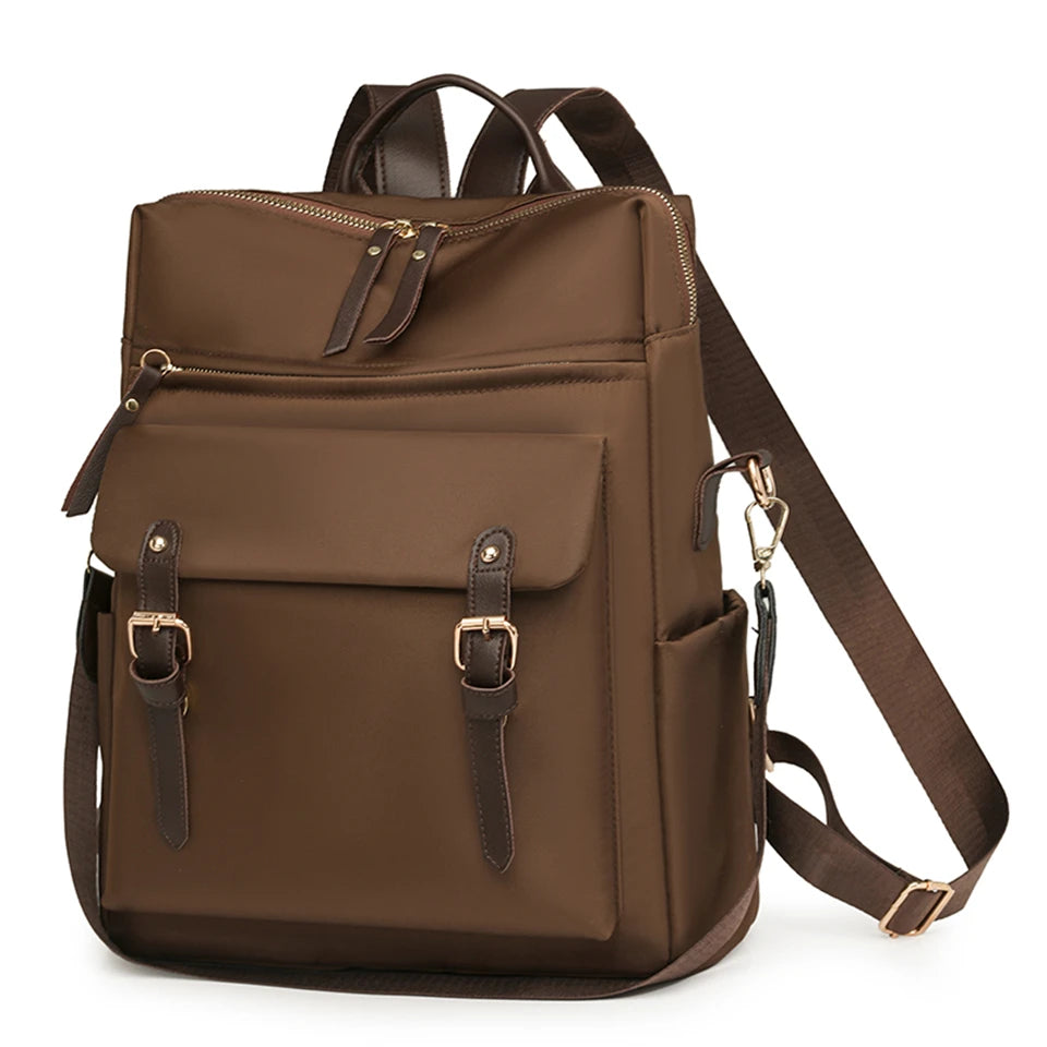 Casual Back Pack Women Lightweight Nylon Backpack Waterproof College Daypack High Capacity School Bag for Girls Travel Bags