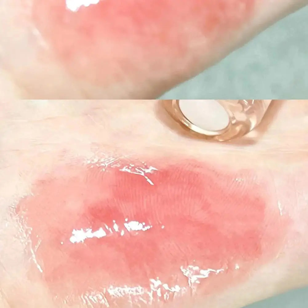 8 Colors Ice Tea Mirror Lip Glaze High Gloss Moisturizing Sexy Red Lip Tint Lipstick Hydrating Long Lasting Lip Gloss Lip Makeup - Clikcy