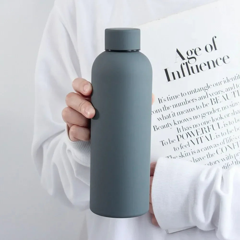 1000ML Double-Wall Stainless Steel Leak-proof Thermal Vacuum Flask Insulated Water Bottle Sports Coffee Straight Body Cup - Clikcy