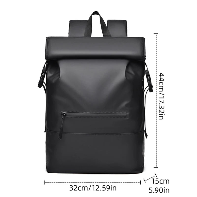 Travel Backpack Outdoor Camping Hikking Climbing Duffel Bag Sport Fitness Rucksack Casual Folding Rolling Mouth Double Knapsack - Clikcy