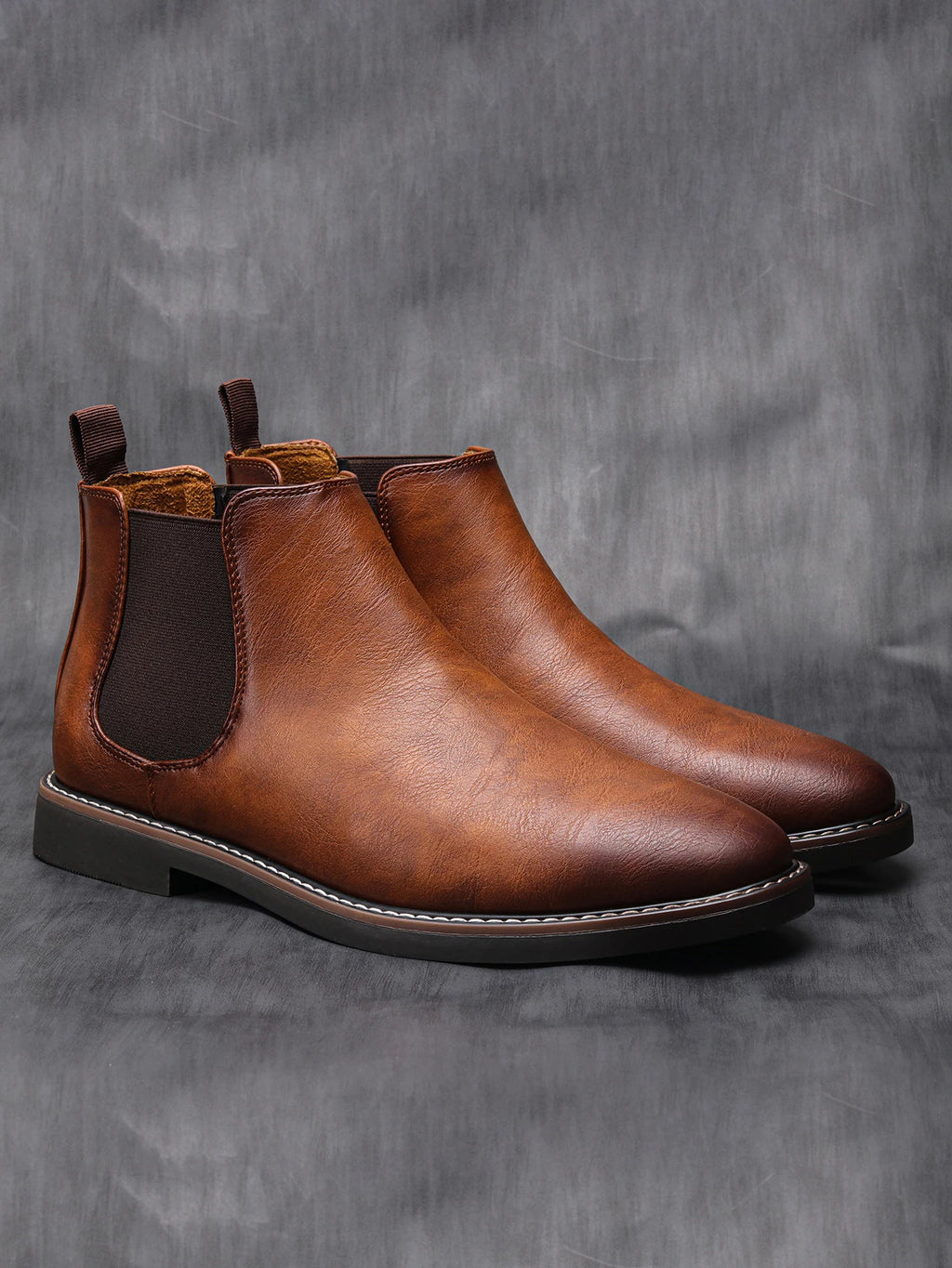 40~46 Men Chelsea Boots Brand Retro Comfortable Fashion Men Boots - Clikcy