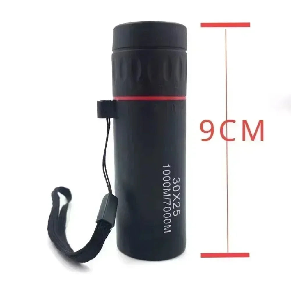 20204 New Mini Portable 2000x25 HD Monocular Telescope Mobile Phone Telescope with Holder Camping Hunting Birdwatching Telescope - Clikcy