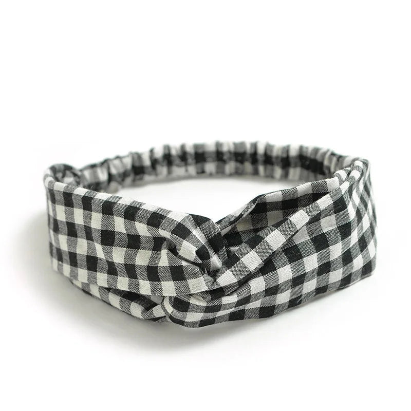 2024 Fashion Women Girls Bohemian Hair Bands Print Headbands Vintage Cross Turban Bandage Bandanas HairBands Hair Accessories - Clikcy