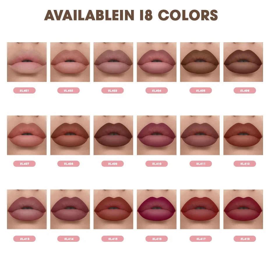 3Pcs Long-Lasting Velvet Lip Liner Matte Lipstick Waterproof  Perfect Gift for Valentine's Day, Lip Liner Set - Clikcy