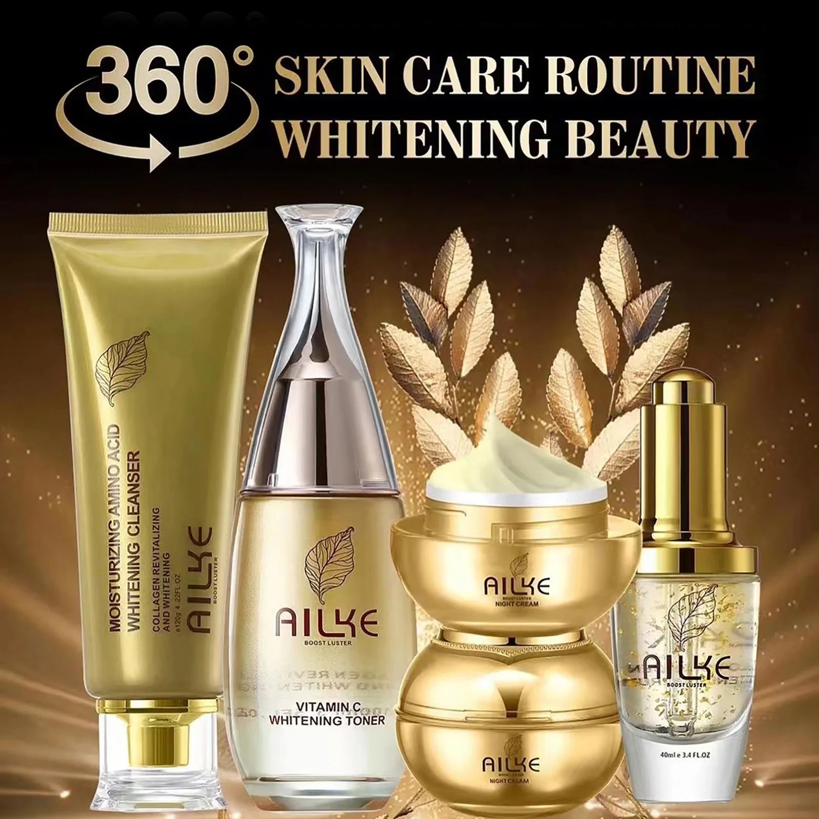 AILKE cosmetics facial skin care sets moisturizing whitening sleeping women beauty wrinkle cream face products female Wholesale - Clikcy