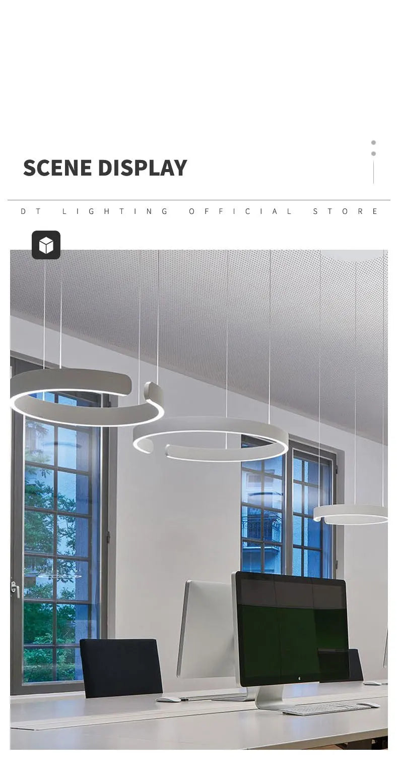 Minimalist restaurant lamp modern minimalist Nordic bar dining room dining table lamp designer C-word restaurant chandelier - Clikcy