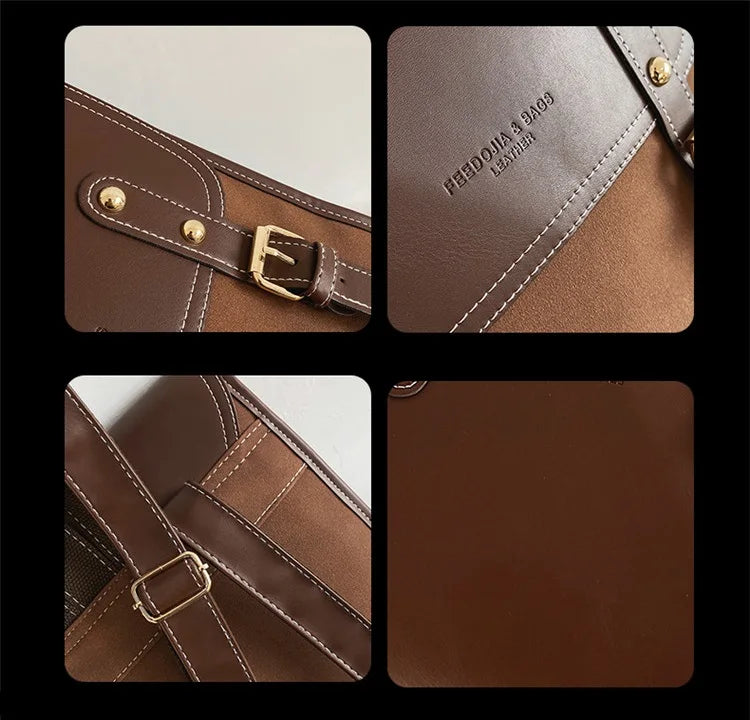 Preppy style women backpack Large Capacity Laptop Bag Casual School Backpacks for Girls patchwork Travel bags for Female totes - Clikcy