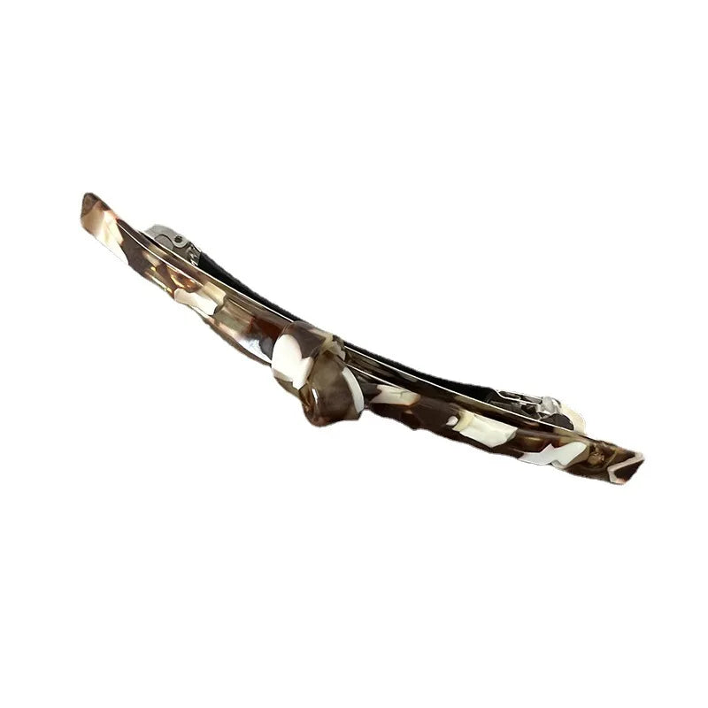 Ruoshui Woman Acetate French Bow Hair Claws Barrettes Hair Trendy Lady Hair Accessories Spring Clip Hairgrip Headwear - Clikcy