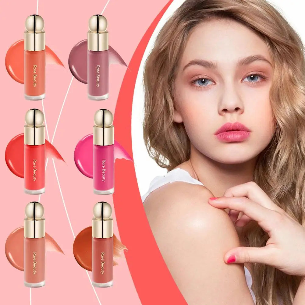 Blush Liquid Blusher Real Makeup Blush Matte Palette Blusher Cosmetics Products Liquid Cream Stick Pink Face raremakeup Beauty - Clikcy