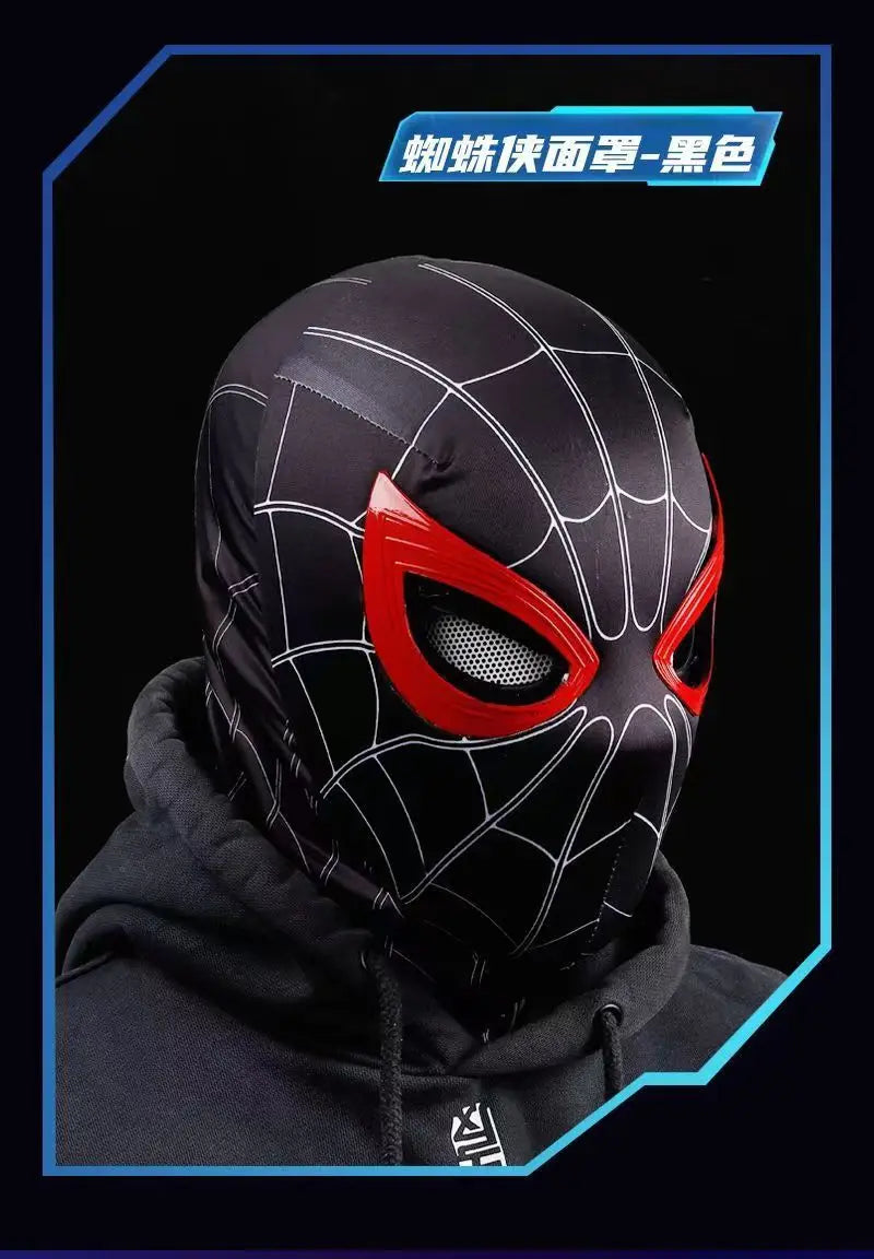 Adult Spiderman Mask Superhero Spider-Man Kids Spiderman Mask Child Funny Adult Spider-Man Mask Anime Halloween Cosplay Costume - Clikcy