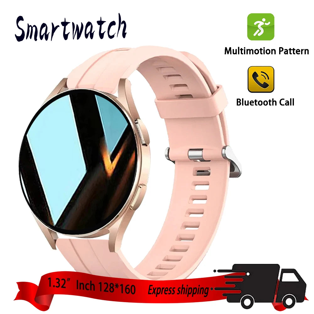 2025 New Business Smartwatch Men 1.32" inch Bluetooth Call Fitness Tracker Smart Wearable Women Wireless Call Watch Android IOS - Clikcy