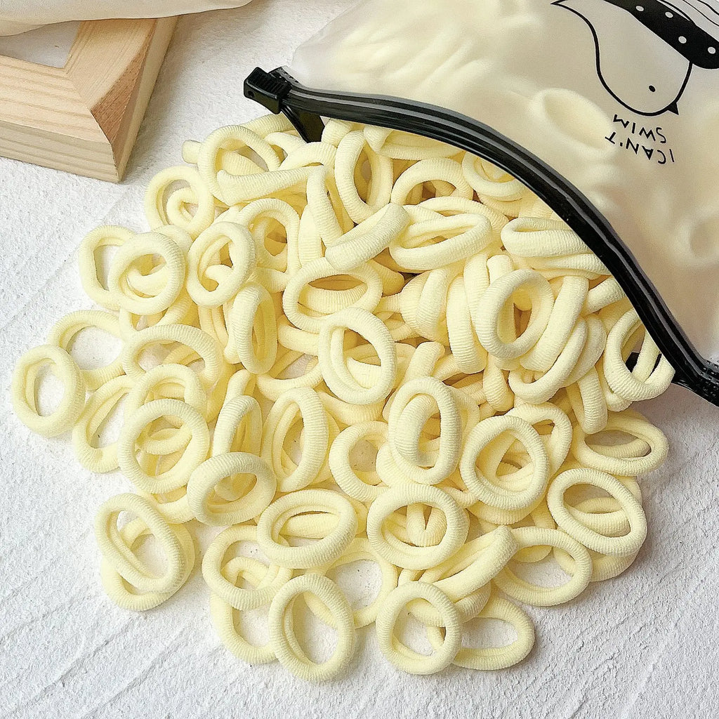 20/50pcs Kids Elastic Hair Bands Girls Sweets Scrunchie Rubber Band for Children Hair Ties Clips Headband Baby Hair Accessories