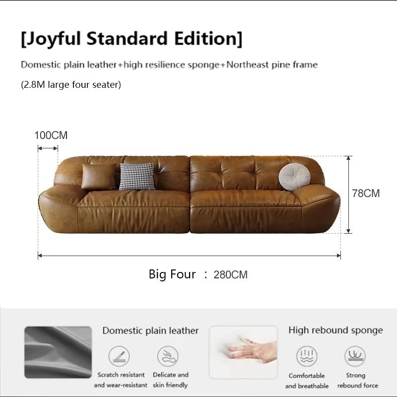Leather Living Room Sofas Modern European Luxury Design Sofa Living Room Sectional Sofa Sala De Estar De Luxo Room Decor