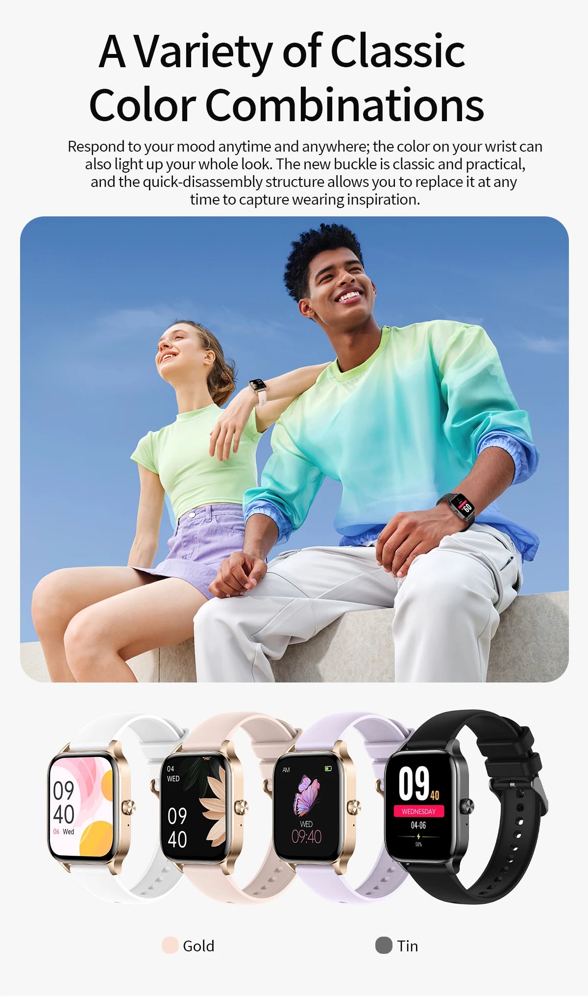 LIGE Fashion Smart Watch Women 1.85” HD Screen Custom Watch Face Women’s Health Monitor Watch Bluetooth Call Sports Smartwatches - Clikcy