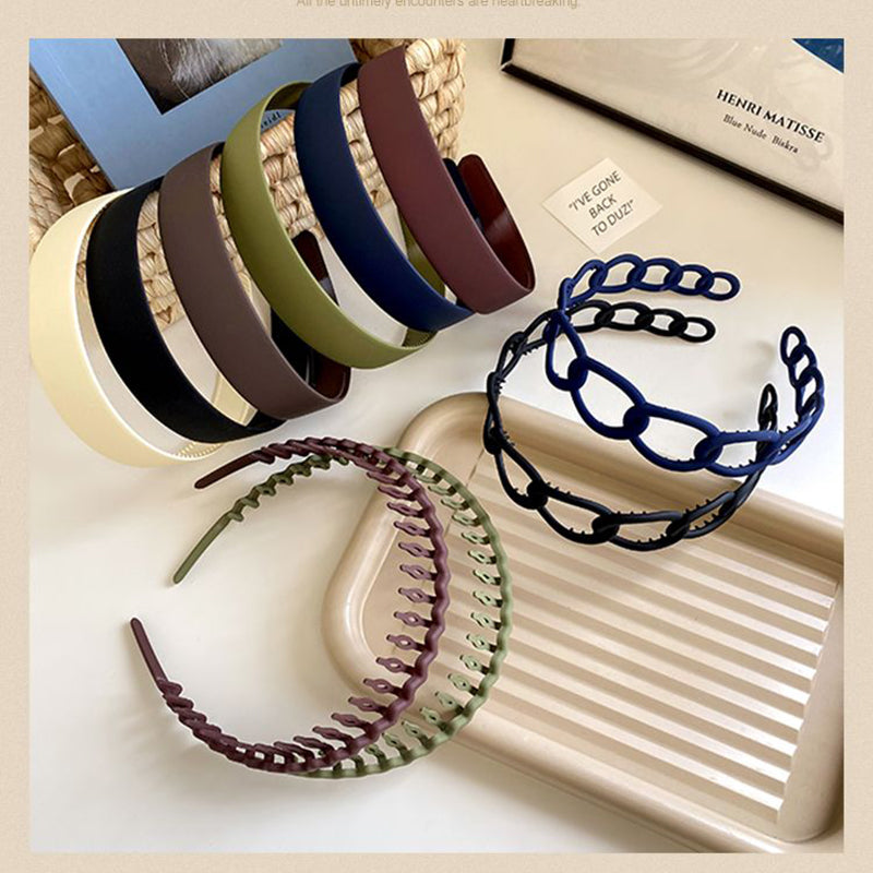 Fashion Headband Women Men Hair Bands Set Girls HairBand Hair Hoop Head band Hair Accessories Headwear Headdress Gift For Hair - Clikcy
