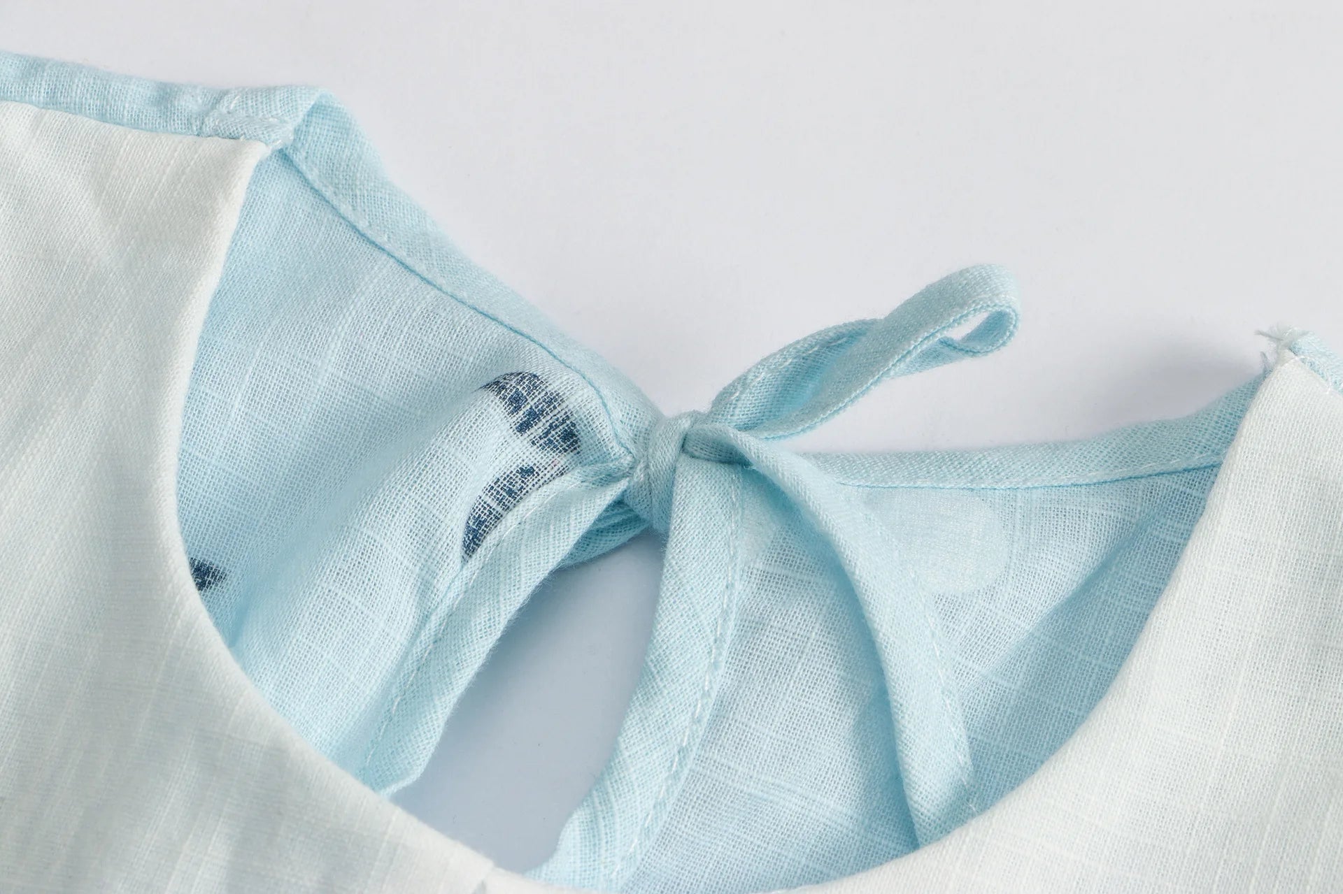 2025 Summer Girl Korean Version Sleeveless Peter Pan Collar Vest Dress Kids Cotton Linen Princess Dress Baby Casual Sundress - Clikcy