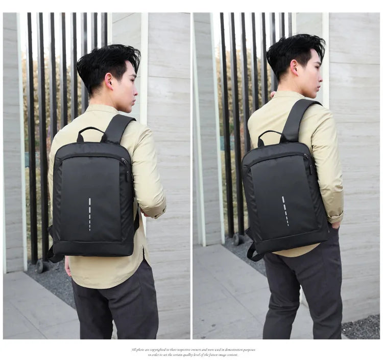 Men's Waterproof Backpack Ultra Lightweight Back Bag for Men Backpack Book Bag Men's Stylish Backpack 15.6" Notebook Backpack - Clikcy