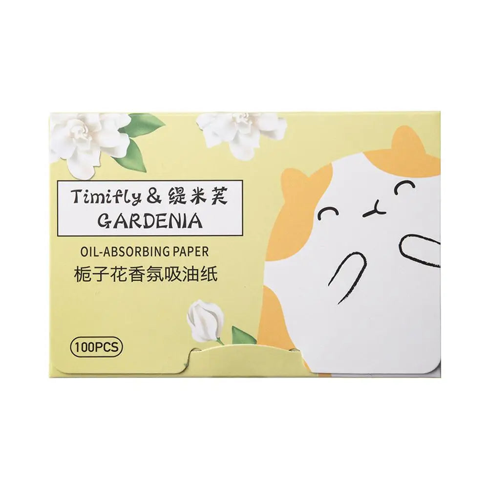 100Pcs new Face Oil Blotting Paper Protable Matting Face Wipes Facial Cleanser Oil Control Oil-absorbing Face Cleaning Tools - Clikcy
