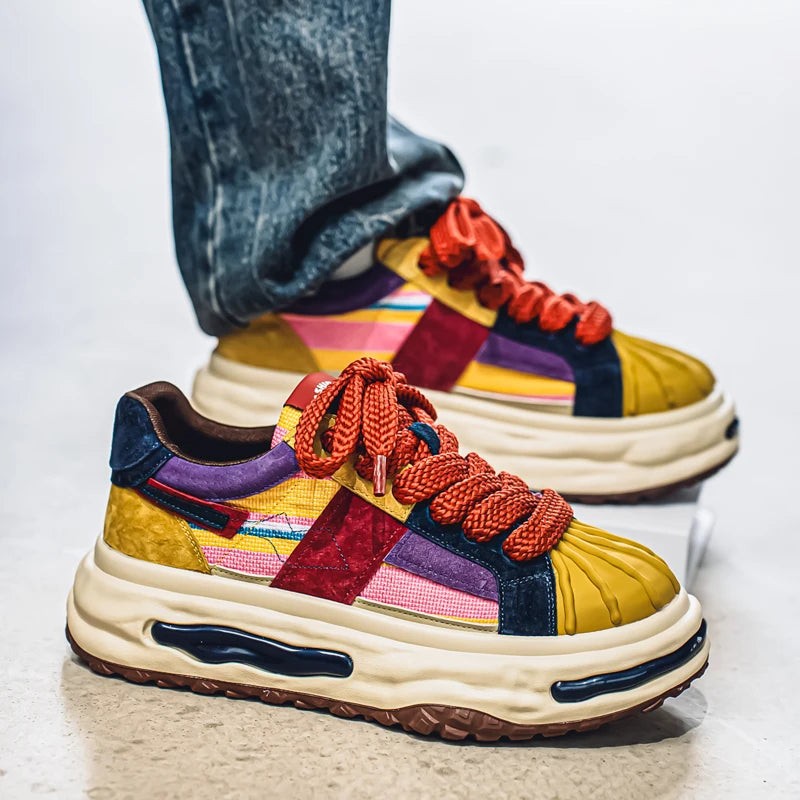 Shoes men Sneakers Male casual Mens Shoes tenis Luxury shoes Trainer Race Breathable Shoes fashion loafers running Shoes for men - Clikcy