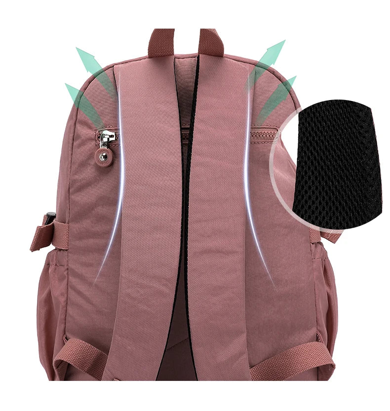 TEGAOTE Backpack for Women's Travel Bag Large Waterproof Mochila Feminina Pack Pack Bolsas School Bags for Kids Men Bagpack - Clikcy