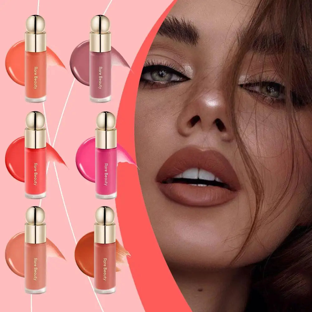 Blush Liquid Blusher Real Makeup Blush Matte Palette Blusher Cosmetics Products Liquid Cream Stick Pink Face raremakeup Beauty - Clikcy