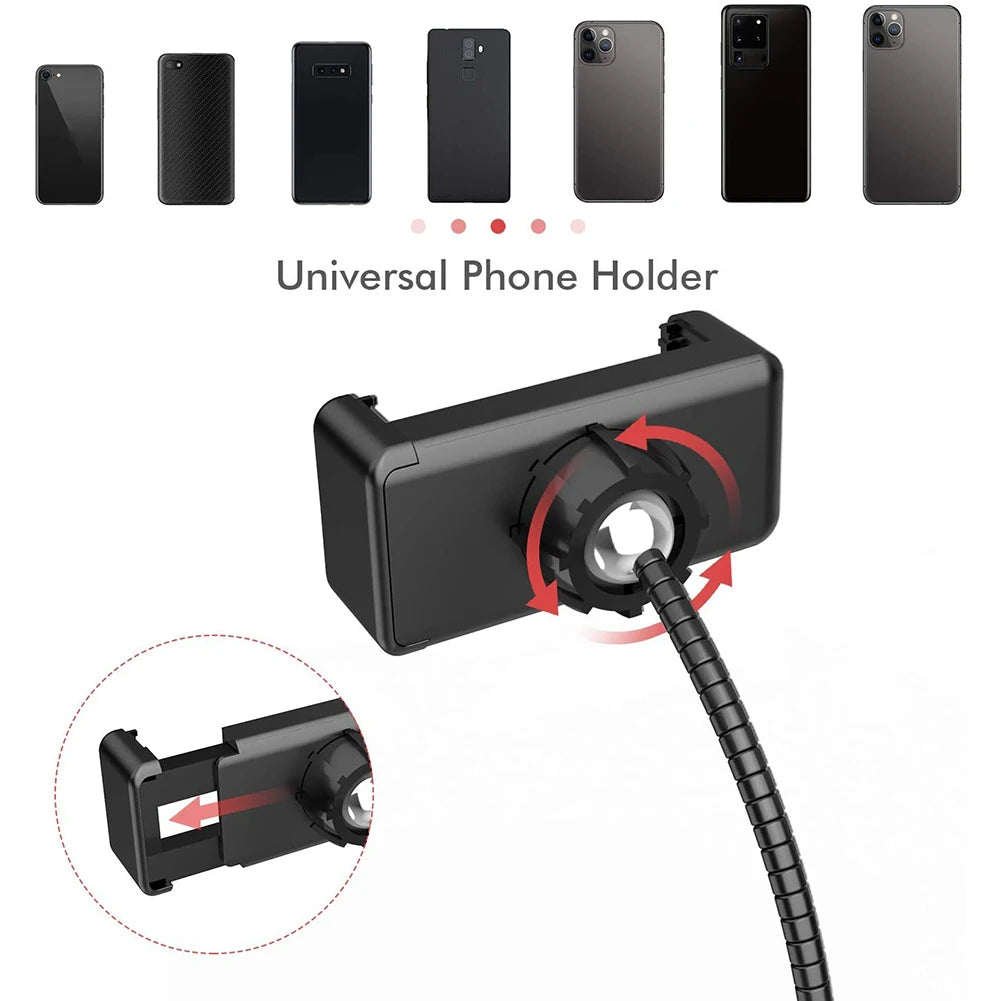 12inch LED Ring Light with Mini Tripods USB Charge Selfie led Lamp Dimmable Photography Light for Tiktok Live Photography Studio - Clikcy