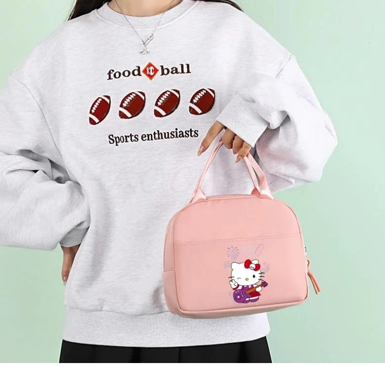 3Pcs/set Cinnamoroll Backpack Teen Girl Student Back To School Schoolbag Lass Anime Lunch Bag Pencil Case Women Leisure Rucksack - Clikcy