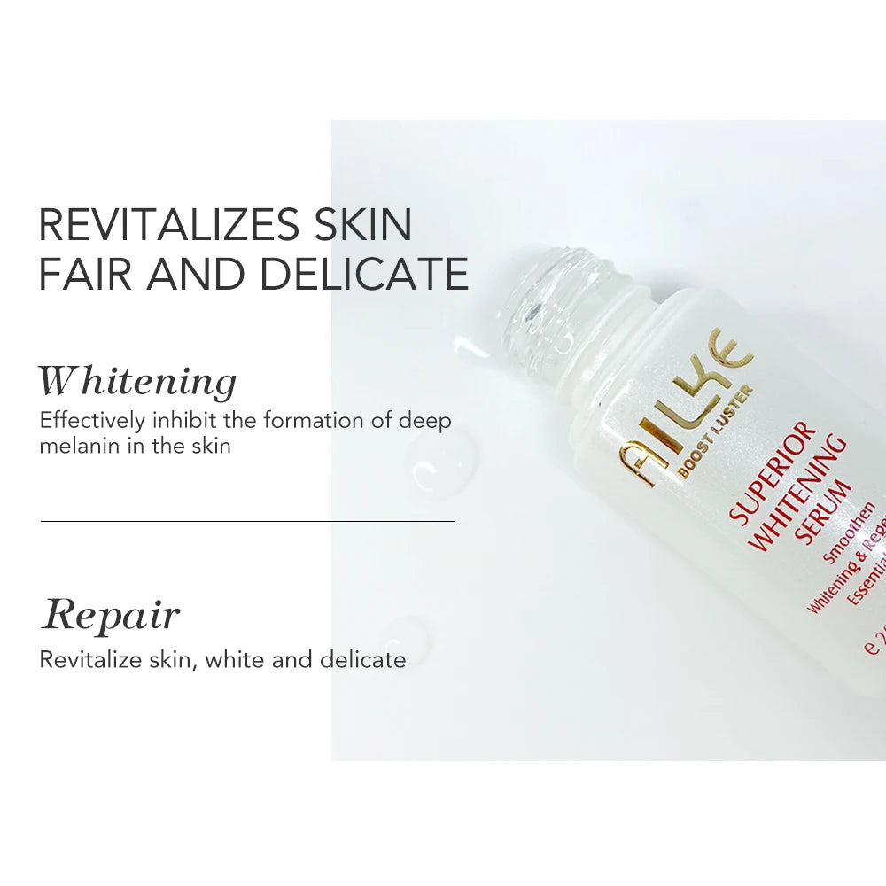 AILKE Whitening Moisturizing Korean Facial And Body Lotion Reduce Melanin Wrinkles Vitamin C Dark Spot Remover Skin Care Cream - Clikcy