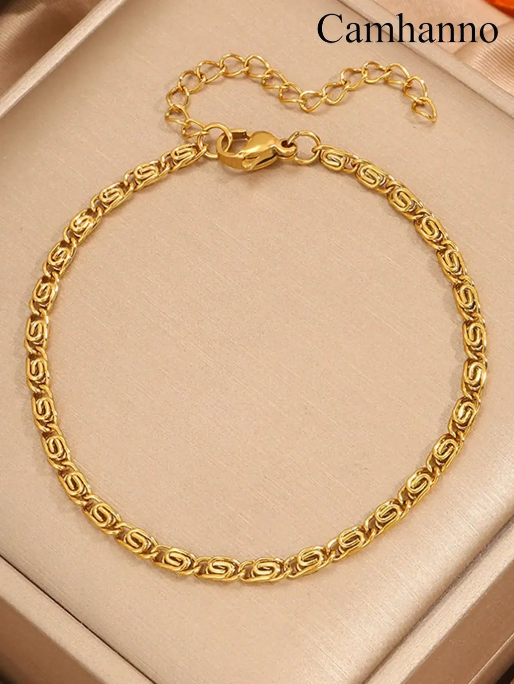 1 Piece Of Simple Casual Fashion Stainless Steel Round Snake Flat Snake Bracelet Is Suitable For Daily Wear, Gifts For Couples - Clikcy