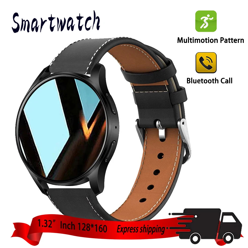 2025 New Business Smartwatch Men 1.32" inch Bluetooth Call Fitness Tracker Smart Wearable Women Wireless Call Watch Android IOS - Clikcy