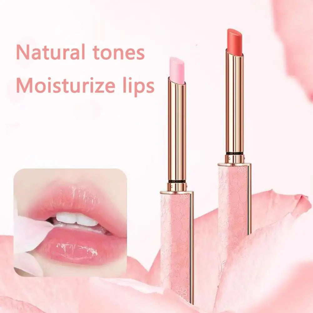 2024 Hot Sale Adad Lip Gloss Natural Daub Smoothly Ultralight Temperature Change Lipstick Lip Balm For Party P7x5 - Clikcy