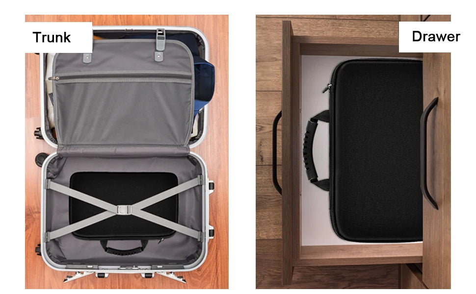 Watch  Case Box,10 Slots Men Women Display Box Stand Roll for All Wristwatches, Digital Sports, Smartwatches 42mm (case only) - Clikcy