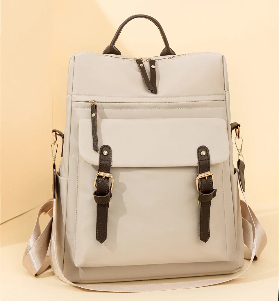 Casual Back Pack Women Lightweight Nylon Backpack Waterproof College Daypack High Capacity School Bag for Girls Travel Bags - Clikcy