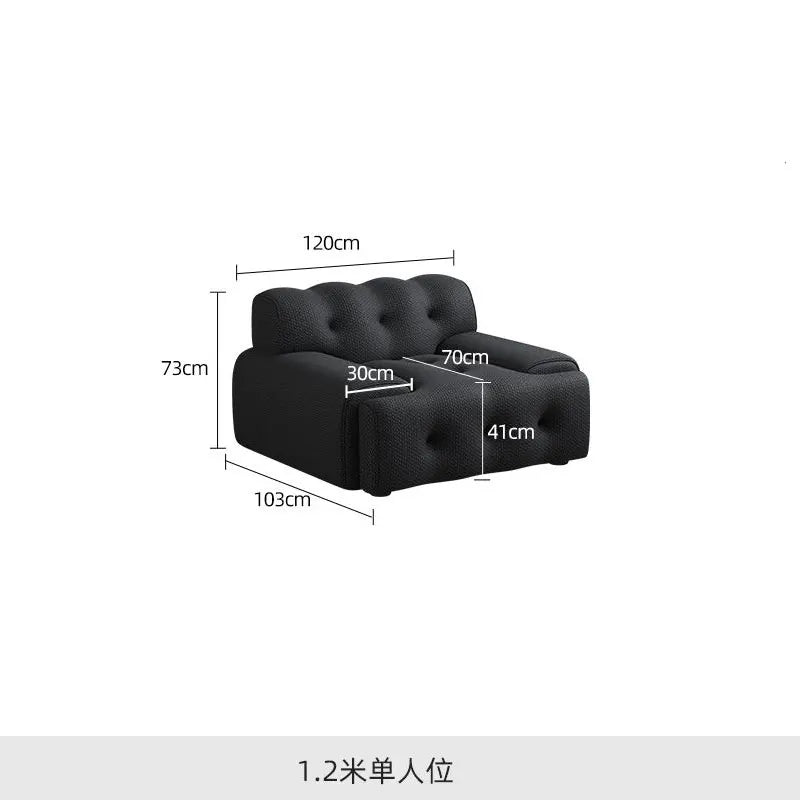 Large European Living Room Sofas White Filler Salon Lazy Compressed Sofas Lounges Designer Couch Wohnzimmer Home Furniture - Clikcy