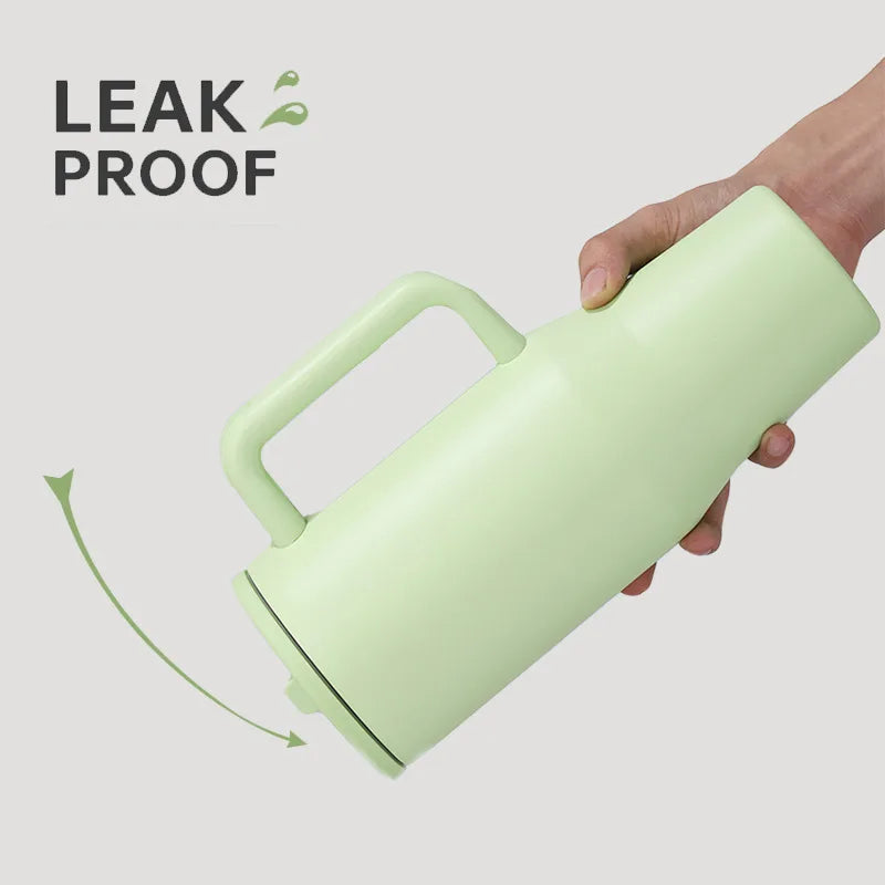 40 Oz Vacuum Flask Cup Thermos water Bottle Thermal Mug Large Capacity Stainless Steel Cold and Hot Tumbler Travel Car coffee - Clikcy