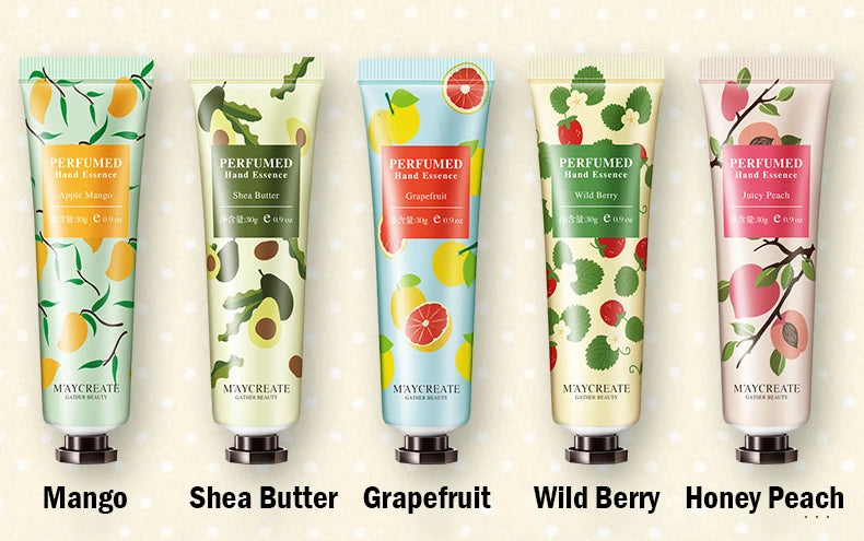 10pcs Fruity Flowery Hand Cream Moisturizing Nourishing Anti Chap Repairing Hands Care Beauty Skincare Hand Creams Sets - Clikcy