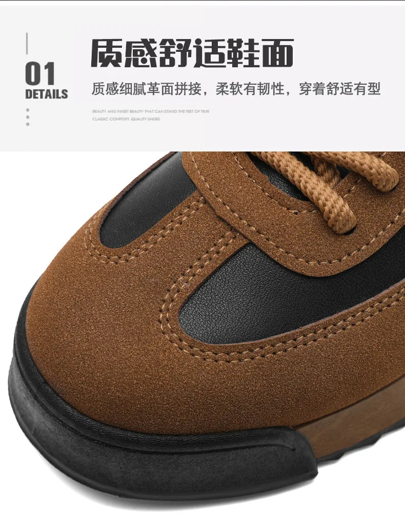 Luxury Men's Casual Shoes 2024 New High Quality Leather Shoes for Men Fashion Comfortable Sports Shoe Outdoor Men's Tennis Shoes