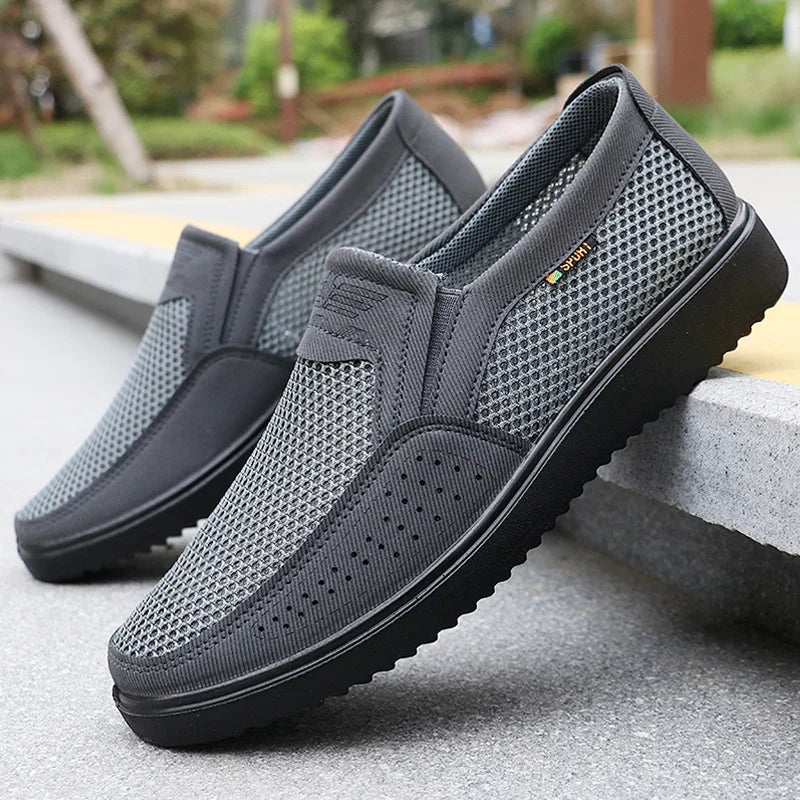 Comfortable Men Casual Shoes Breathable Mesh Summer Men Shoes New Non-slip Lightweight Shoes for Men 2024 - Clikcy
