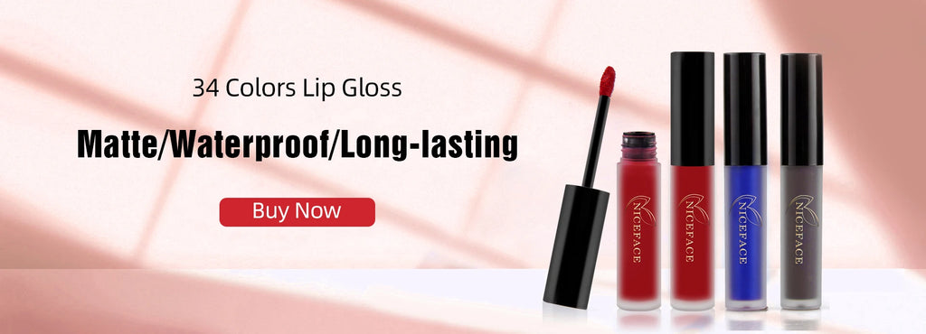 Matte Liquid Lipstick Waterproof Long Lasting Velvet Lip Gloss Tint Tube Matte Nude Pigment Red Black Makeup Cosmetics Lipsticks - Clikcy