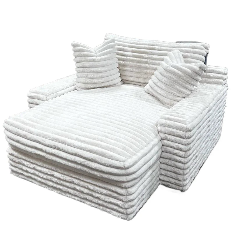 Gray European Living Room Sofas Filler Design Modern Luxury Compressed Sofas Lounges Recliner Couch Wohnzimmer Home Furniture - Clikcy