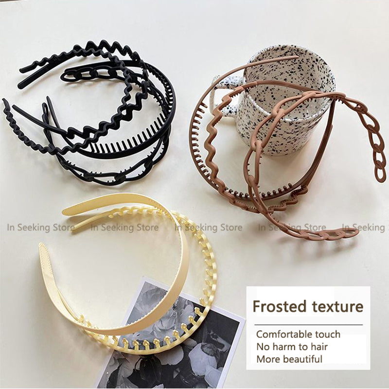 Fashion Headband Women Men Hair Bands Set Girls HairBand Hair Hoop Head band Hair Accessories Headwear Headdress Gift For Hair - Clikcy