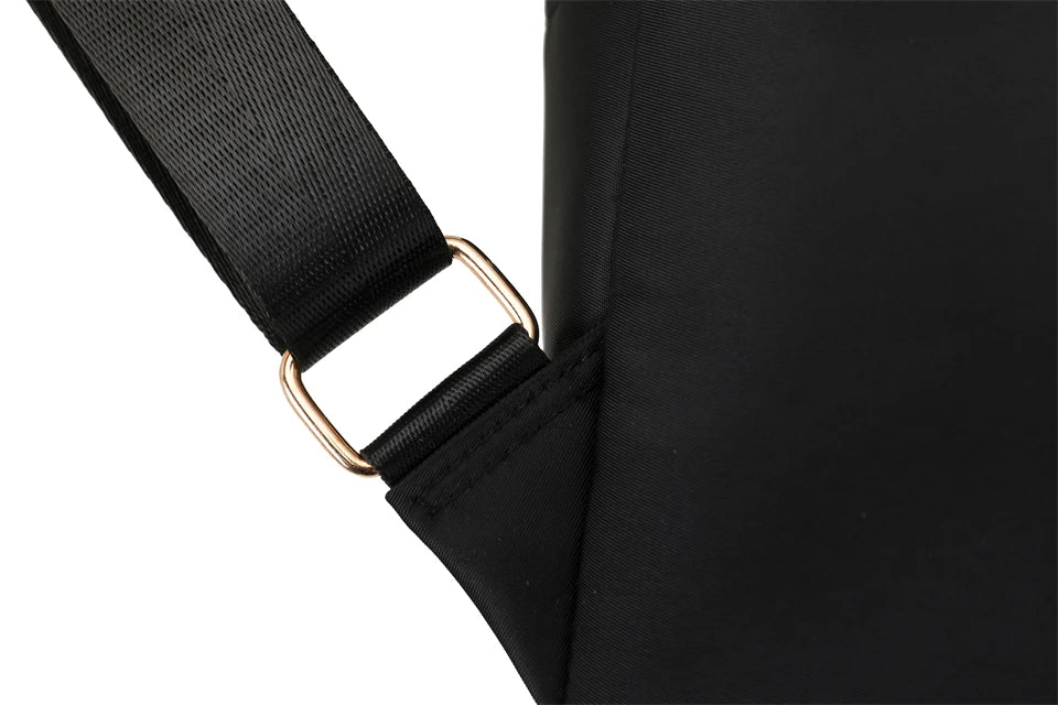 Simple Modern Backpack Women Waterproof Nylon Daypack Large Capacity School Bag Student Lightweight Back Pack Ladies Travel Bags - Clikcy