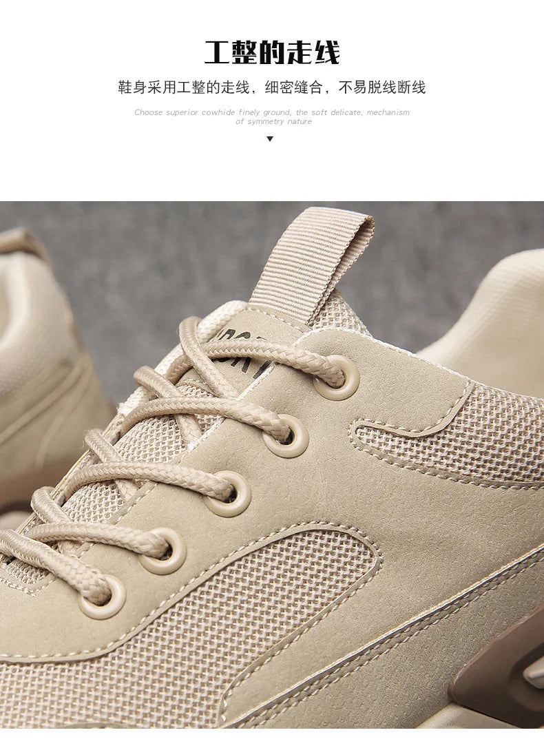 2024summer Fashion Men Sneakers Spring All-match Casual Shoes Outdoor Running Increase Platform Shoes Sapatos Formais Masculinos - Clikcy