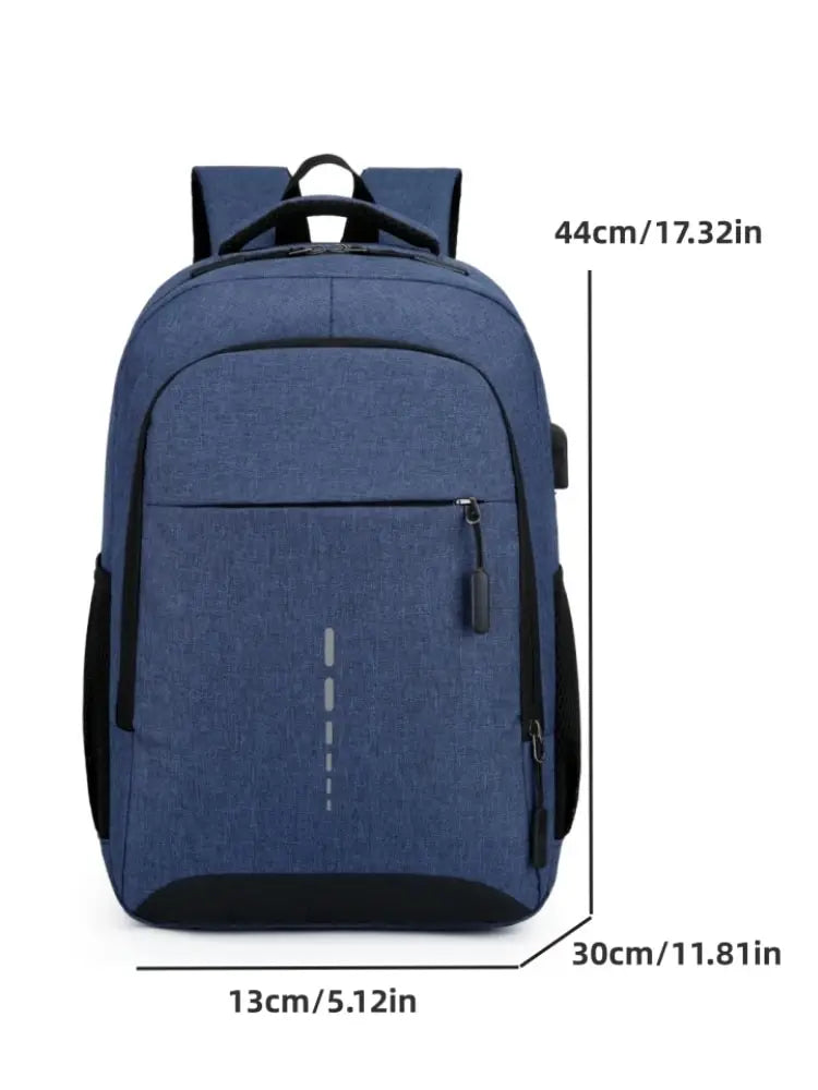 Mens BackPack LargeCapacity Simple Fashion Travel Female Student ComputerBag - Clikcy