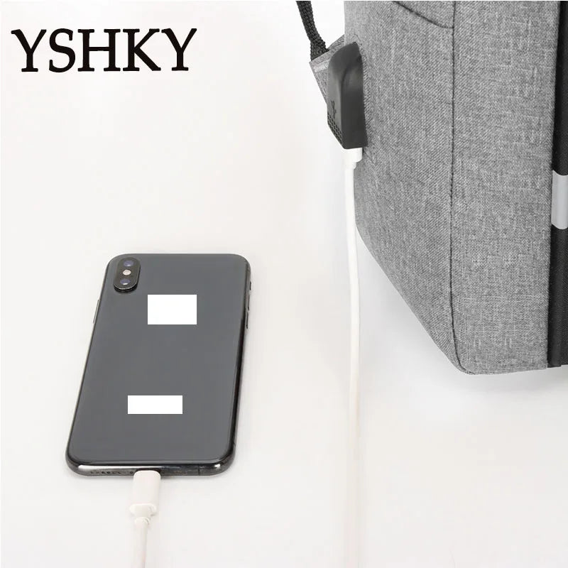 Women Fashion backpack soft leather multi-functional bag Polyester large capacity computer backpack - Clikcy