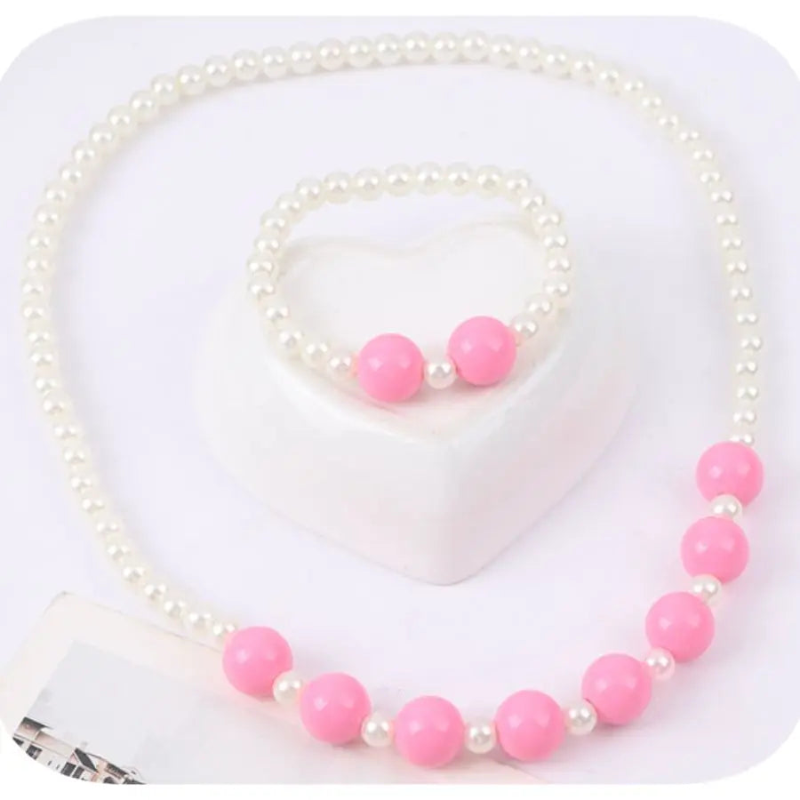 Pink Barbie Dress For Girls Sweet Doll Collar Plaid Cosplay Costumes Sleeveless Dress Fashion Party Clothes Kids New Year Gift - Clikcy