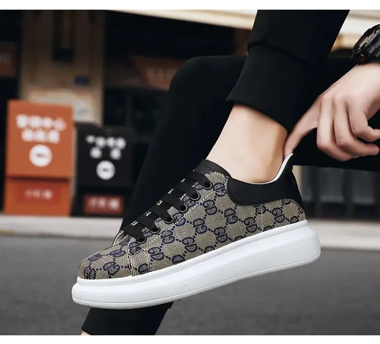 Canvas shoes, spring new men's shoes, student flat casual board shoes, trendy and versatile men's shoes, men's shoes - Clikcy