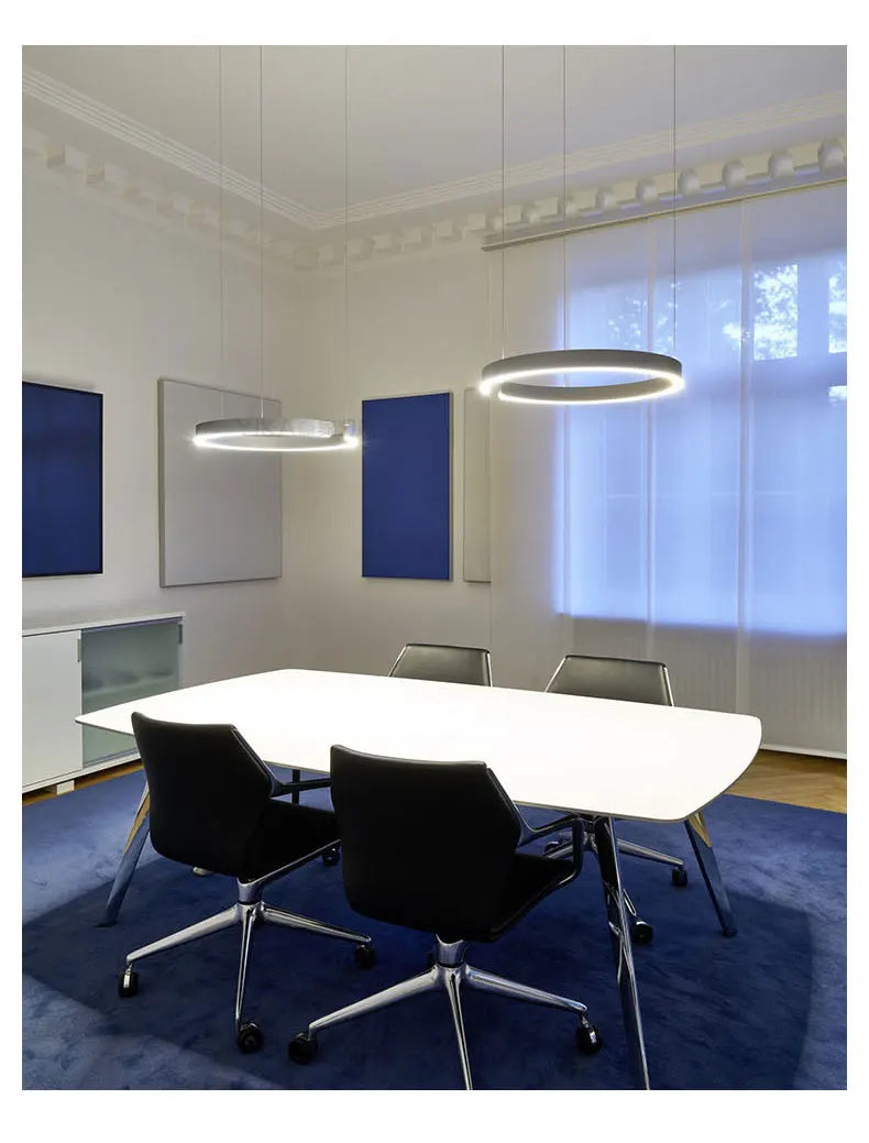 Minimalist restaurant lamp modern minimalist Nordic bar dining room dining table lamp designer C-word restaurant chandelier - Clikcy