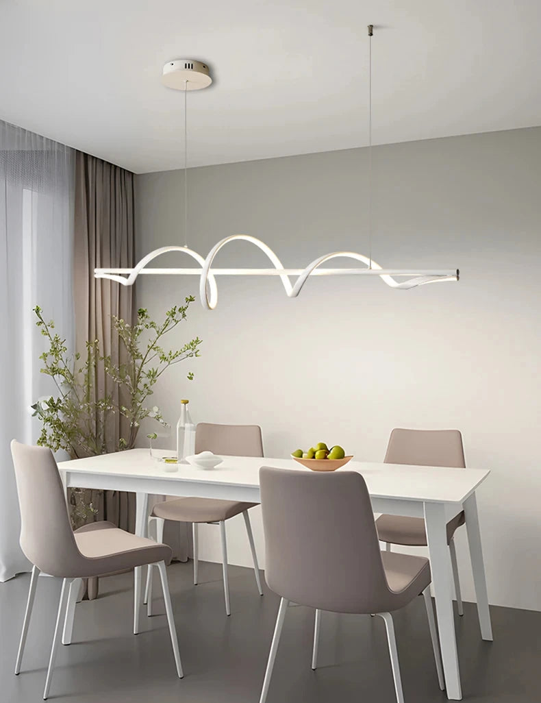 Modern LED Pendant Lights Dining Table Ceiling Chandelier Home Decoration Living Room Hanging Lamps Kitchen Bar Lusters Fixtures - Clikcy